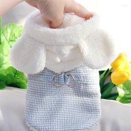 Ropa de perro Pet Bear Coat Teddy Cat Bibear Pome Schnauzer Yorkshire Ropa Outumn Winter Puppy Navidad