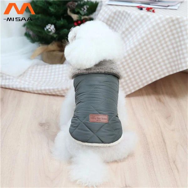 Vêtements pour chiens animal de compagnie enveloppe coton coton chaud et confortable matériau durable est doux préféré