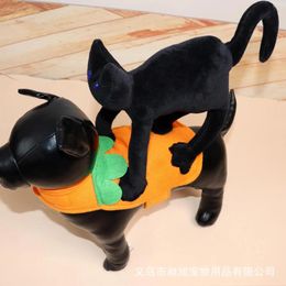 Ropa para perros Pet Black Transformations suministros de Halloween Funny Cat Clothing