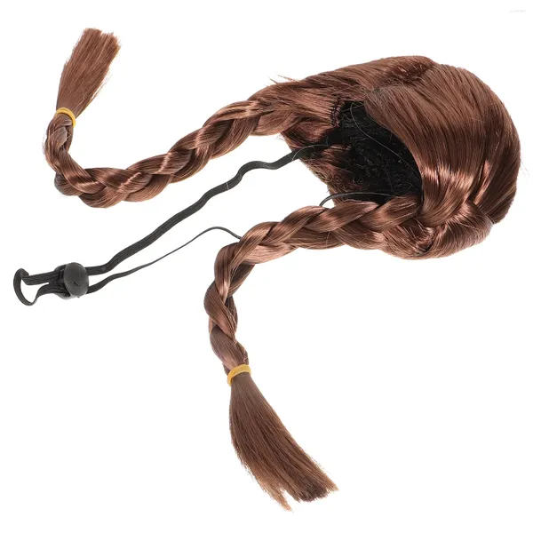 Ropa para perros mascota trenzada tocado tocado de ropa perros pastón de pelo de nylon fiber favores halloween