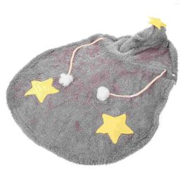 Vêtements pour chiens cape cape petit peignoir costumes de serviette chiot vêtements flanelle pyjama confortable