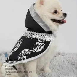 Vêtements pour chiens Cape pour animaux de compagnie universelle facile à nettoyer mode durable confortable et doux au toucher Costumes d'Halloween Cape de fête