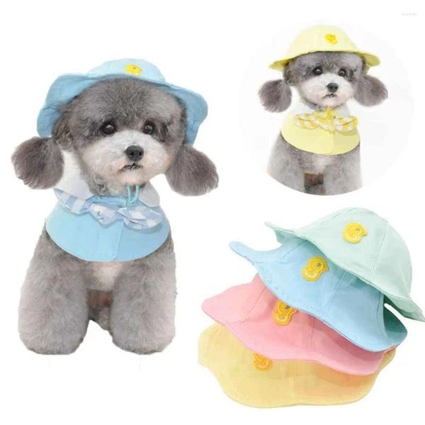 Habitant pour animaux de compagnie Small chiot animaux de compagnie Summer Cap de baseball Visor accessoires extérieurs Sun Bonnet Chihuahua Pug