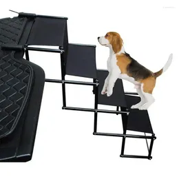 Hondenkleding Pet Auto Stappen Draagbare opvouwbare stappenstoel Ladderhelling voor auto's en SUV's grote honden trappen met niet-slip uiterlijk