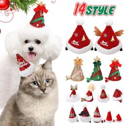 Hondenkleding huisdier kat kerst haarspeld katten haarclips accessoires honden feestelijke verzorgingsgeschenken benodigdheden