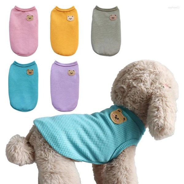 Vêtements pour chiens vêtements pour animaux de compagnie gilet de printemps