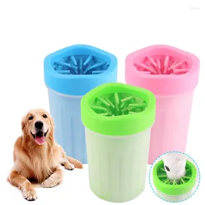 Appareils pour chiens pour animaux de compagnie Cleaner chiens tasse propre pour le nettoyage pour nettoyage outil de lavage en plas