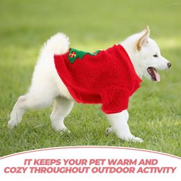 Vestimenta de ropa para perros vestidos de navidad pequeños atuendos decoración de ropa de vestuario de cachorro de Navidad