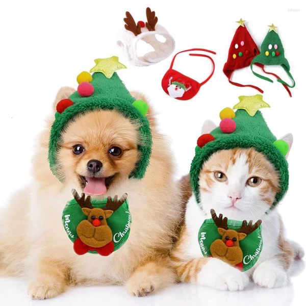 Vêtements pour chien animal de Noël hatte arbre de Noël