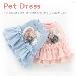 Ropa de ropa para perros ropa de tela de mascota vestida diaria de decoración resistente a la lágrima tipo julque tipo cómoda