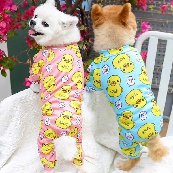 Vêtements pour chiens, tissu pour animaux de compagnie, accrocheur, adorable, pyjama décoratif, petit chiot chaud, vêtements à quatre jambes, doux pour l'extérieur