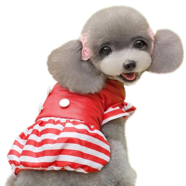 Vêtements pour chiens Vêtements pour animaux de compagnie Automne-Hiver Manteaux en coton chaud Vestes Sport Style Chiot avec capuche Costumes