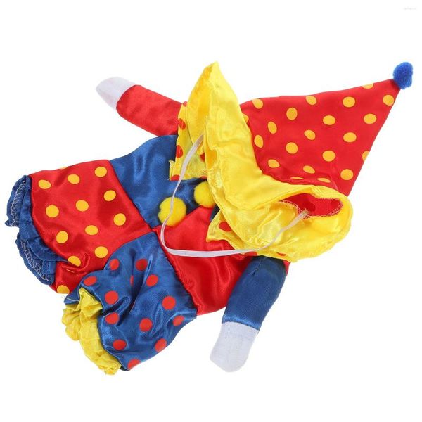 Vêtements pour chiens vêtements d'animaux de Noël habillage de vêtements à capuche à swets de vêtements en forme de clown