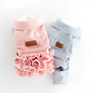 Ropa para perros Ropa para mascotas Vestido de invierno Perros pequeños Mono Pareja Ropa para cachorros Abrigo Poodle Yorkshire Pomeranian Shih Tzu Disfraz