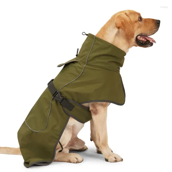 Vêtements pour animaux de compagnie vêtements pour animaux de compagnie plus polaire gros vêtements de coton imperméables réfléchissants chauds épaissis en stock