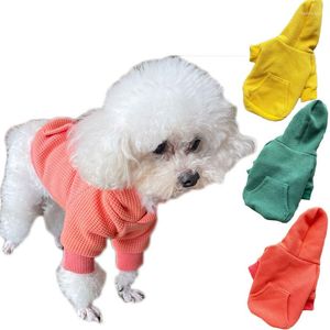 Hondenkleding Huisdierkleding Warme hoodies Kleding Puppy Kat Sweatshirt Kapmantel voor kleine honden Chihuahua Hoody XL