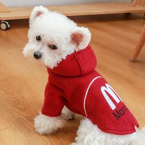 Hondenkleding Huisdierenkleding Winter Hoodie Maandag Wollen Smoking Warme Jas Jas Jumpsuits Chihuahua Voor Kleine Outfit Product