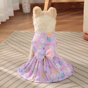 Vêtements pour chiens vêtements pour animaux de compagnie de Pâques mignonnes mignonnes papillon princesse jupe