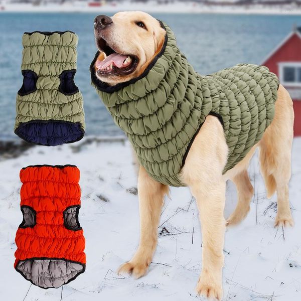 Vêtements pour chiens Vêtements pour animaux de compagnie Veste en coton chaud élastique Fabricant nordique double face Ventes directes
