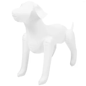 Ropa para perros Ropa para mascotas Modelo Perchas Etapa Prop Escultura Tienda Exhibición Maniquí El PVC inflable Modelos de pie para animales