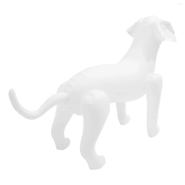 Modèle de vêtements pour animaux de compagnie de vêtements pour chiens pour afficher les chiens auto-gonflables étagères PVC Prop