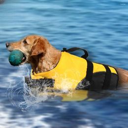 Ropa para perros Ropa para mascotas Traje de baño reflectante Traje de entrenamiento al aire libre Chaleco salvavidas
