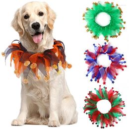 Hondenkleding Huisdier Kleur Halsband Katten Honden Kippen Eenden Ganzen Halloween Kerst Sjaal Aankleedaccessoires