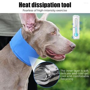 Hondenkleding huisdier koelbandana voor zomer stretch comfortabele sjaalhals wrap koeler kleine middelgrote grote honden