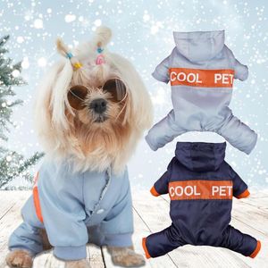 Hond Kleding Huisdier Kostuum Mooie Vier Leggings Jumpsuit Polyester Romper Huisdieren Kleding Voor Teddy