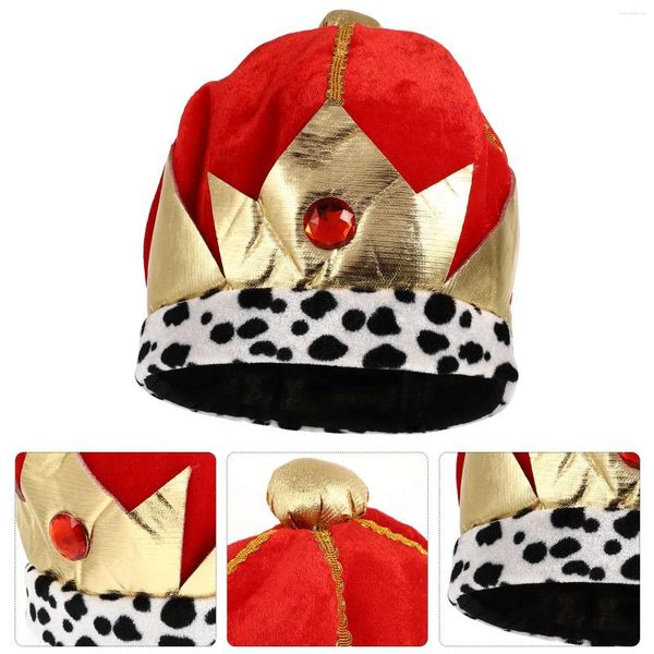 Appareils pour chiens Pet Crown Hat Belle décorations de capuchon décoratifs Accessoires pour chats