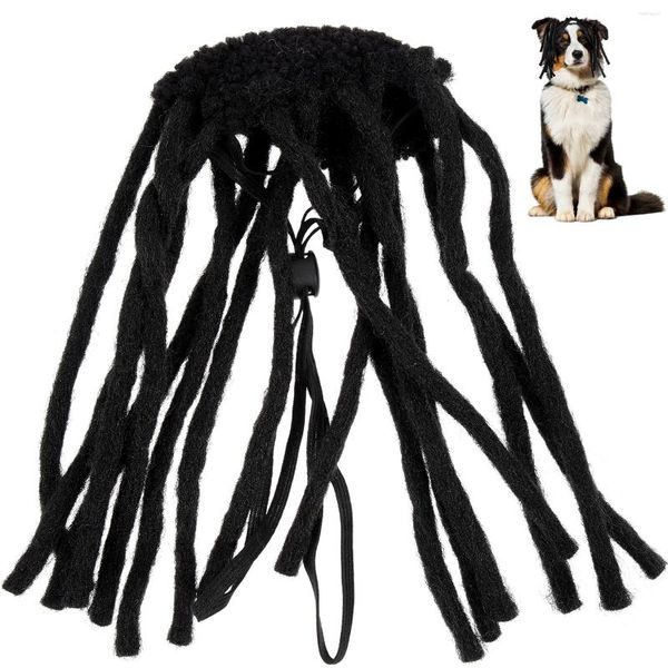 Habitant pour animaux de compagnie Décorts costumes accessoires Cats chaton accessoires accessoires accessoires accessoires dreadlock party dreadlocks drôles