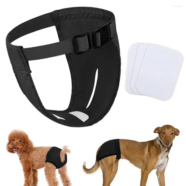 Habitant pour animaux de compagnie couches lavables pantalon physiologique réglable pour chiens féminins confortable menstruale culotte animaux de compagnie