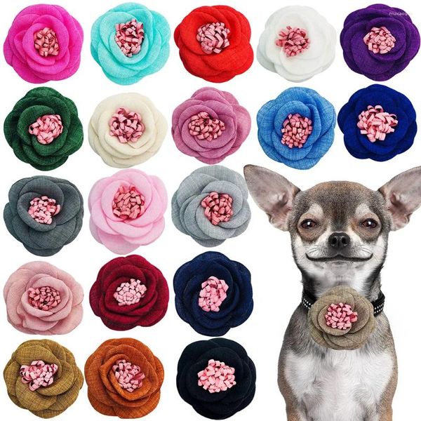 Vêtements de chien pour animaux de compagnie cols fleurs