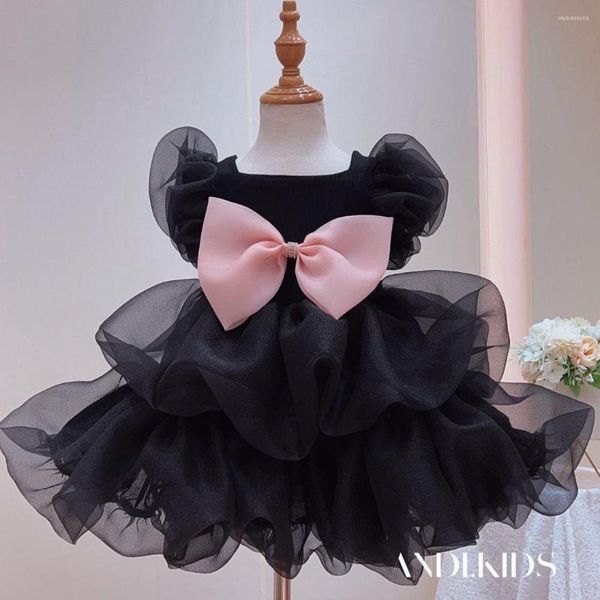 Vêtements pour chiens Robe pour animaux de compagnie Maille Mignon Bow Gâteau Chat Teddy Vêtements Respirants Été Princesse Chiot Fournitures