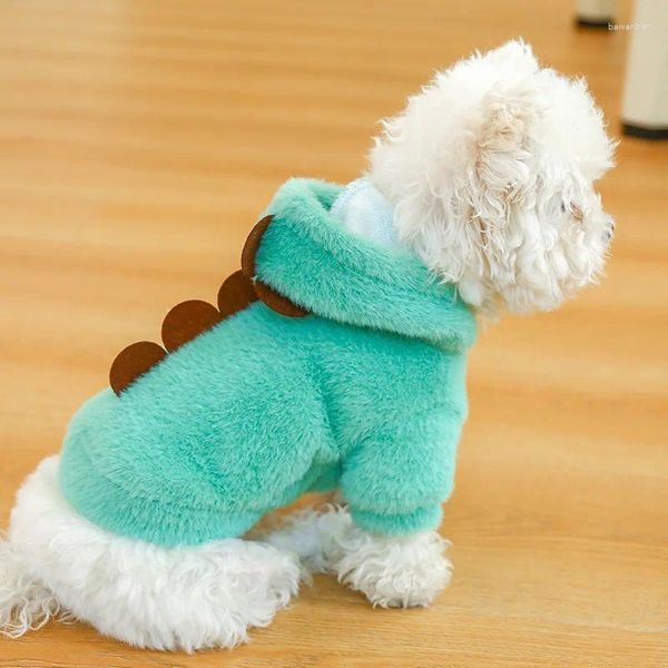 Appareils pour chiens Pet Flying Dragon Sweatère Pomeranian Bear Vip Chihuahua Teddy mignon à deux pattes Cashmere