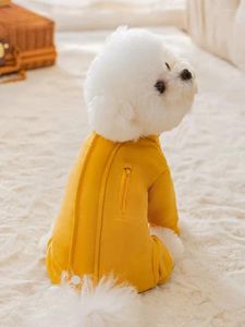 Appareils pour chien Pet Pack complet Coton Colon pour l'automne et la chaleur d'hiver épaissie en peluche Petit vêtements à quatre pattes