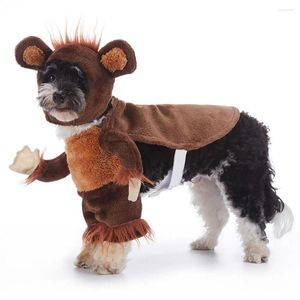 Hondenkleding huisdier grappige kleding kostuum zacht ademende outfits voor Halloween Christmas verstelbaar gemakkelijk te dragen honden