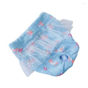 Vêtements pour chiens Filles pour animaux de compagnie Couche douce Physiologique Shorts hygiéniques Sous-vêtements Pantalon pour chiens Nappy-Oestrus Couverture Élasticité