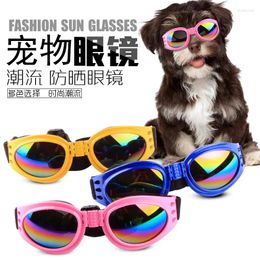 Gafas de mascotas de ropa para perros gafas de sol deja desperdiciar sus gafas seis accesorios opcionales de color 10pcs