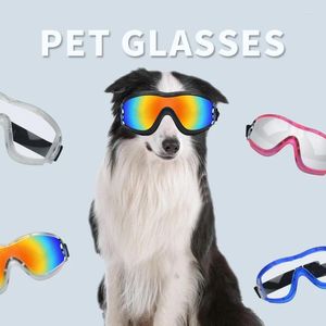 Vêtements pour chiens, fournitures de lunettes pour animaux de compagnie, imperméables, coupe-vent, protection solaire, anti-poussière, accessoires pour chiens de taille moyenne et grande