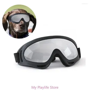 Vêtements pour chiens verres d'animaux de compagnie UV-Protections Big Chiens Lunettes de soleil de crème solaire extérieure.