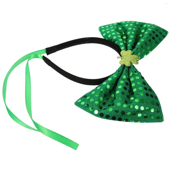 Ropa para perros Banda para el cabello para mascotas Tocado para el día de San Patricio Disfraz de gato Decoración Vestidos Accesorios de maquillaje Fiesta Diadema Tela Cosplay