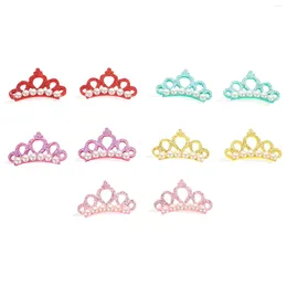 Vêtements de chien Pince à cheveux pour animaux de compagnie Coiffures de chat Couronne Épingle à cheveux Épingles à cheveux délicates pour accessoires de clips de modèle décoratif