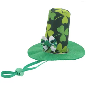 Vêtements pour chiens Chapeau pour animaux de compagnie Caps St Patrick's Day Cosplay Costume Le chat coton polyester petit
