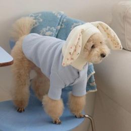 Hondenkleding Pet Hat voor katten Honden Schattige oren Gebreid Winterwarmte Hoofddeksels Weer Winddicht Puppy