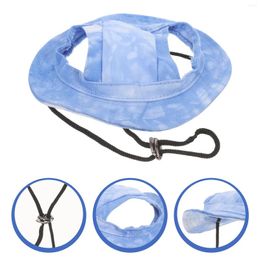 Hondenkleding huisdier hoed geschenken hoofd decor cap voor honden hoofddeksel strand zonneschadiging hoeden buiten hoofdtooi katoenvisor