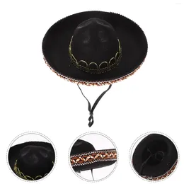 Hondenkleding huisdier hoed straw party accessoire Mexicaanse hoeden benodigdheden mini vilt decoraties cap