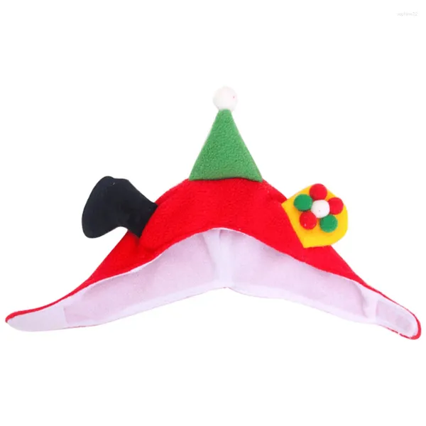 Appareils pour chiens Headgear Cartoon Cap Carnaval Hat Christmas Decore Pemue Birthday Santa Tenfit Costume DeLlicate Cosplay