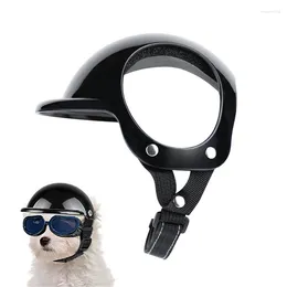 Hondenkleding Huisdierhelmen voor motorrijden Puppy Mini-hoofddeksels Kat Veiligheidskap Fietshoedaccessoires