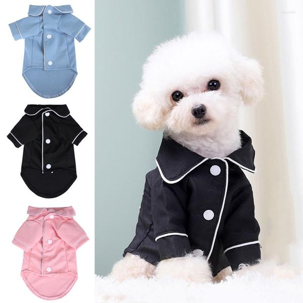 Vêtements pour chiens Pet Jumpsuit Pyjamas Cartoon Pets Chiot Pantalon T-shirt